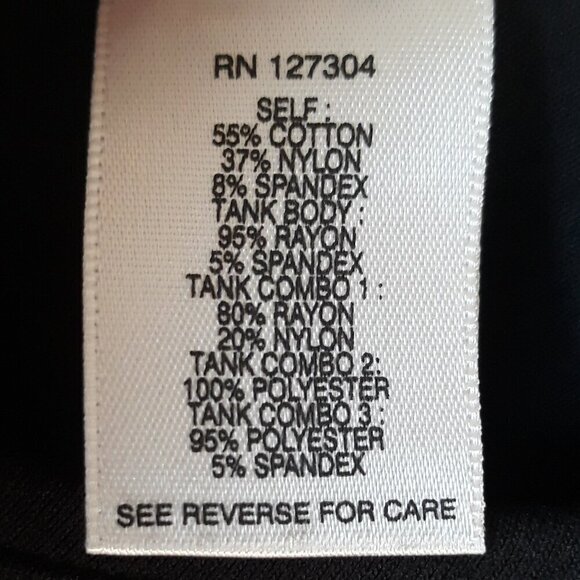 John Mark Sheer Mix Media Velvet Trim Tank Top XL Lagenlook Dark Romantic Fall - Picture 9 of 10